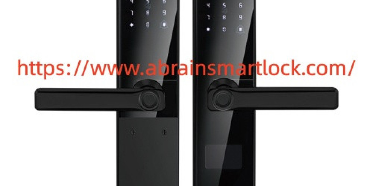 What makes Abrainsmartlock Double-sided Fingerprint Lock practical for shared entry use